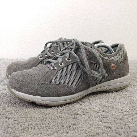 Ryka Womens Size 8.5 Comfort Shoes Low Top Gray Walking Trainers - Picture 1 of 10